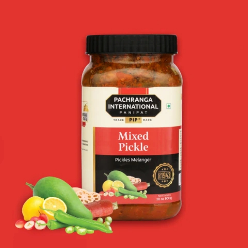 Pachranga International PIP Mixed/Mango/Chille/Caroot Pickels- 800gm ...