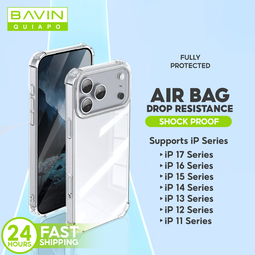 BAVIN FS2 Shockproof Shatterproof Clear Soft Silicone TPU Case Back ...