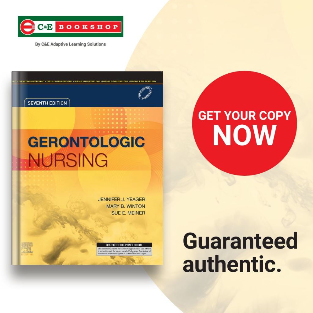 Gerontologic Nursing - 9789814995788 - C&E Bookshop | Shopee Philippines