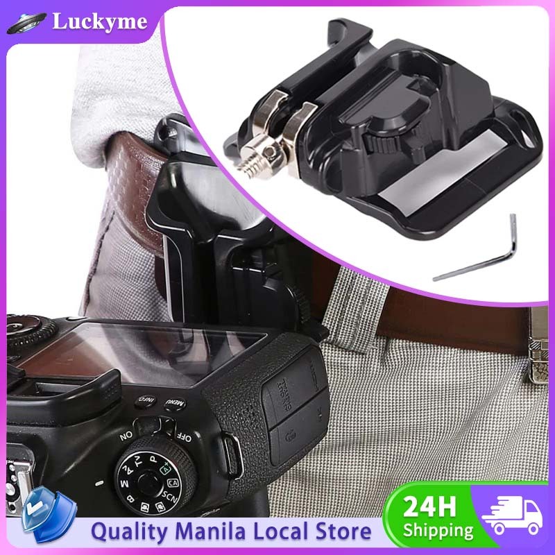 DSLR Camera Waist Belt Buckle Camera Waist Holster Hanger Quick Strap ...