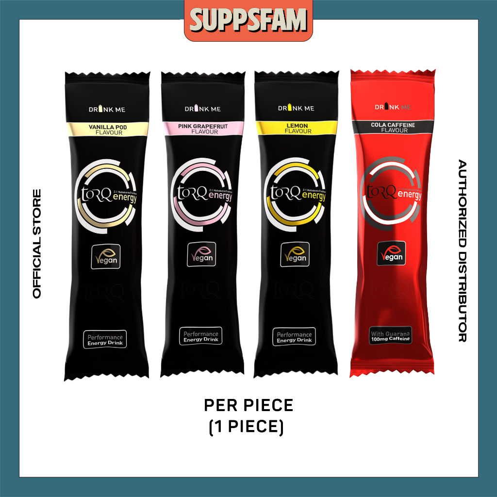 Torq Energy Isotonic Energy Drink Powder (PER SACHET) All Flavors ...