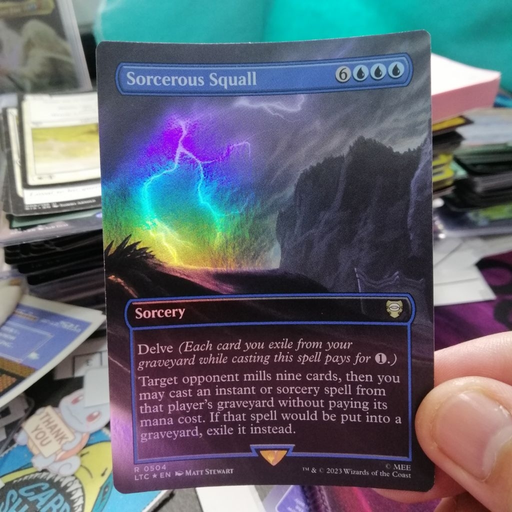 1 FOIL Sorcerous Squall LTC #504 MTG card magic the gathering EDH | Shopee  Philippines
