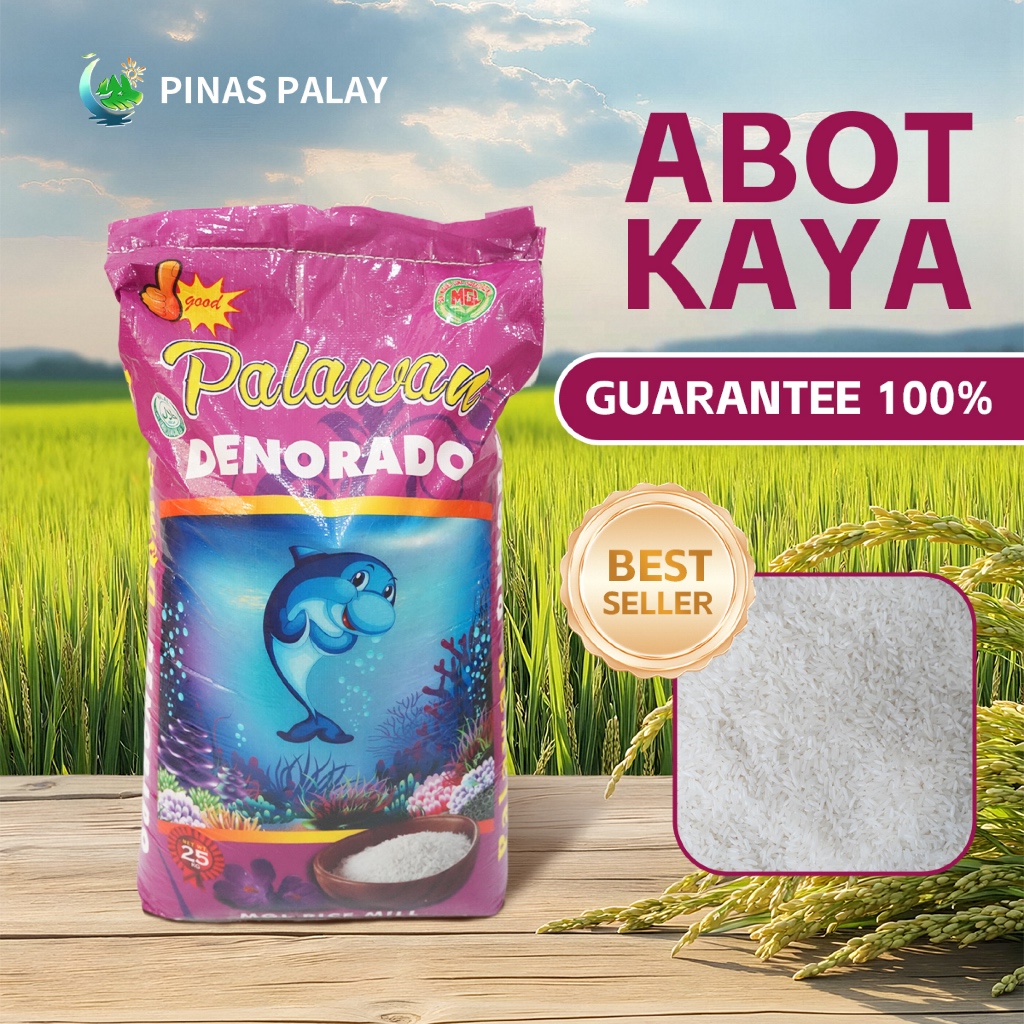 25kg Palawan Denorado Rice,malambot at mabango bago ani lang kahapon ...