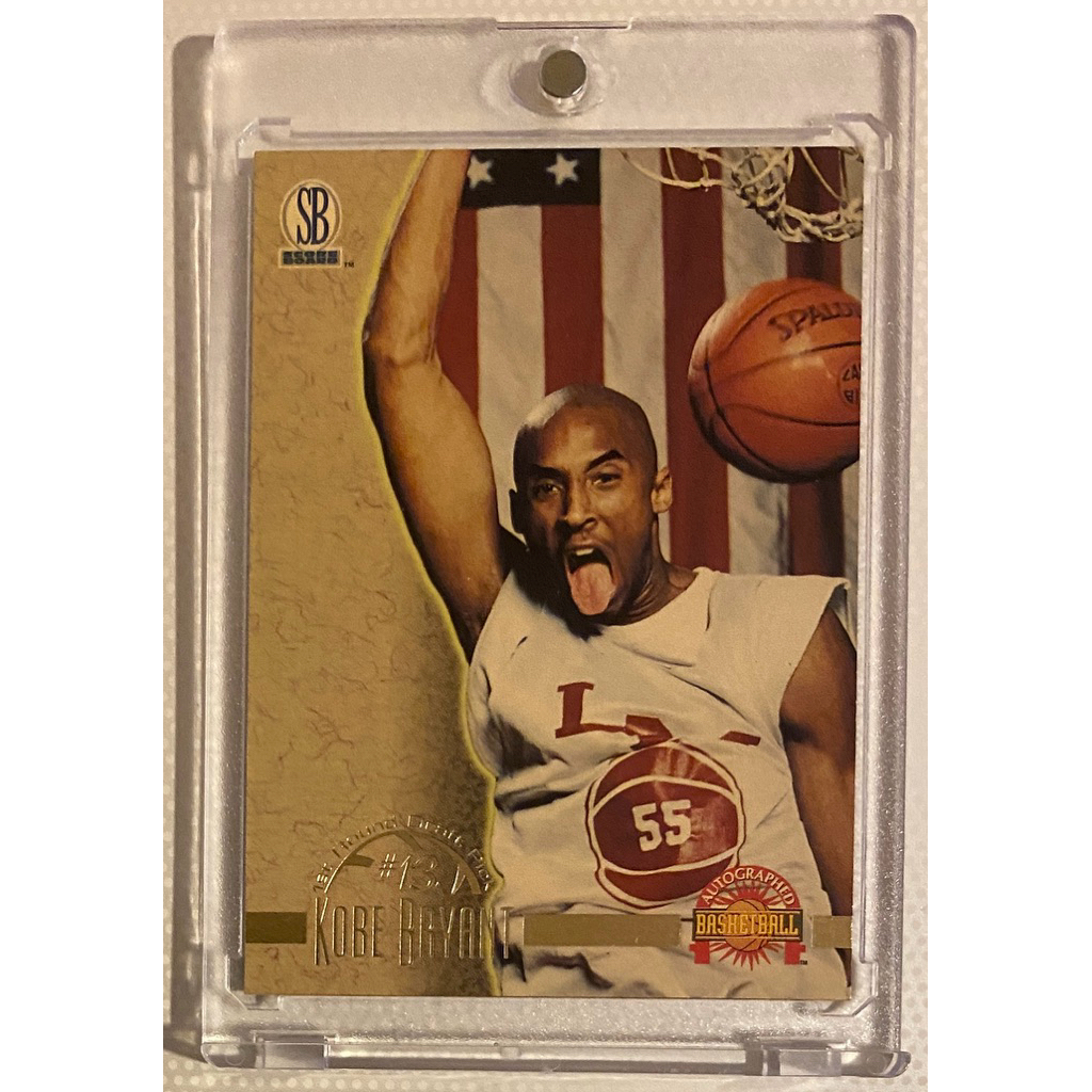 Kobe Bryant RC 1996 Score Board 1st Round Draft Pick Rookie Card #15 ...