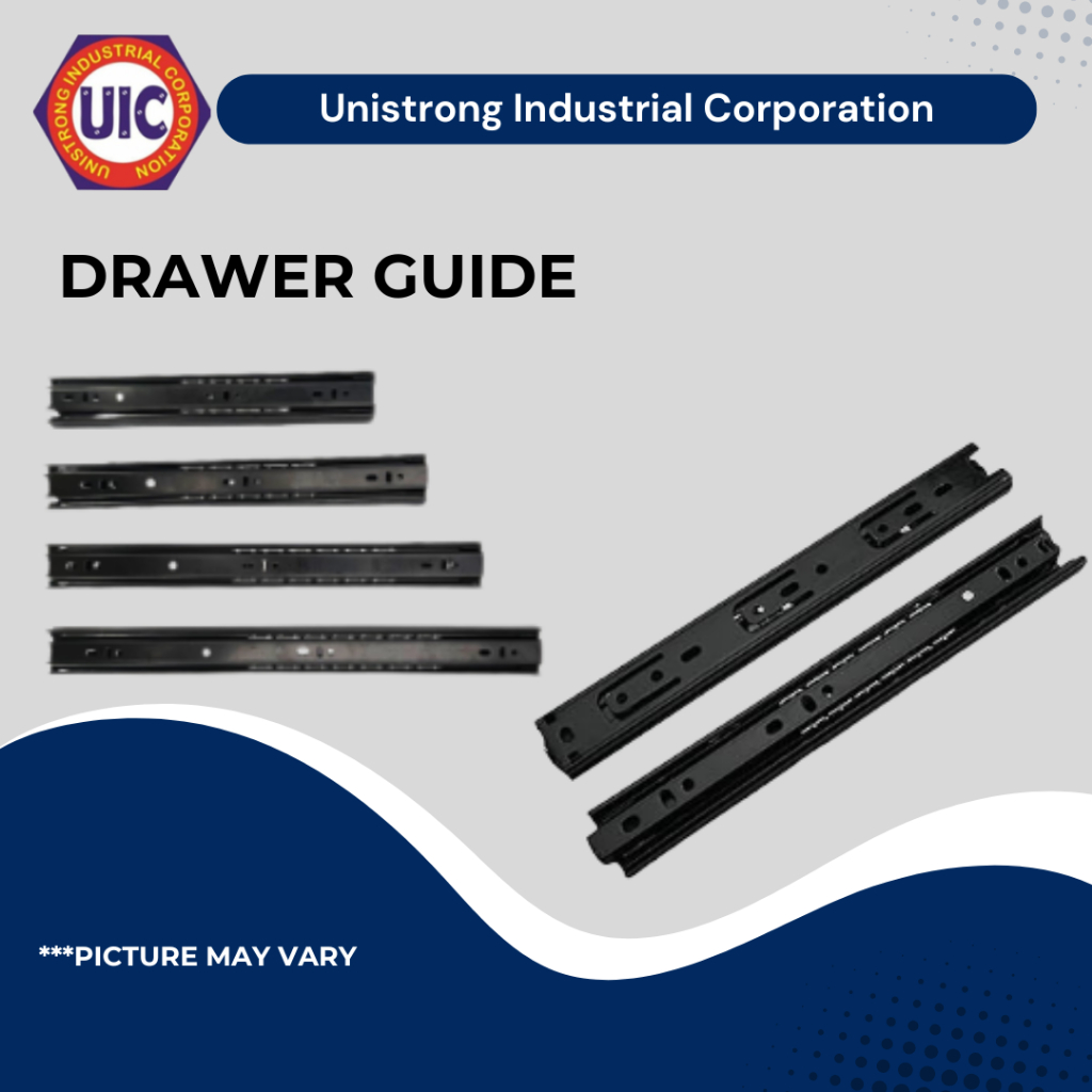 drawer slide rail - full extension / drawer guide (COT Brand) assorted ...