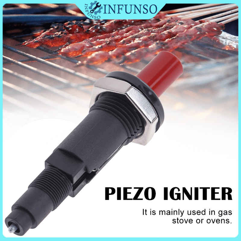 Spark Ignition Device Piezo electric Igniter One-Button Ignitor Push ...