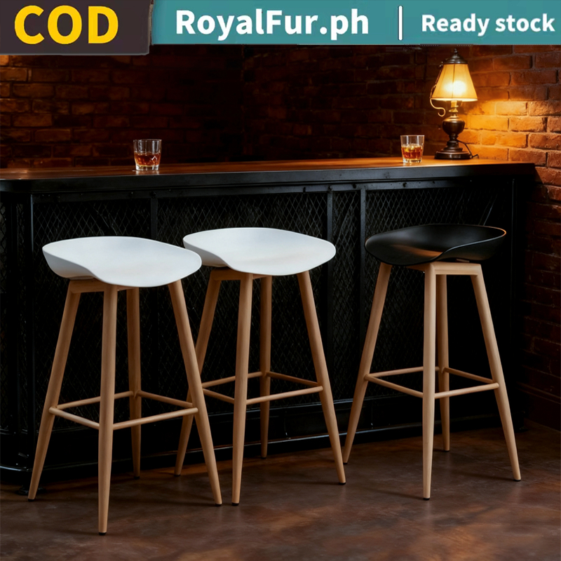 COD Nordic Bar High Stool Chair Counter Height Bar Stools Home Bar ...