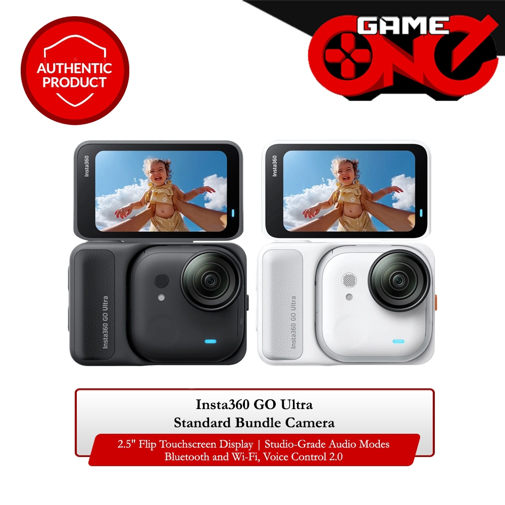 Insta360 GO Ultra 4K Waterproof Action Camera Standard / Creator Bundle ...