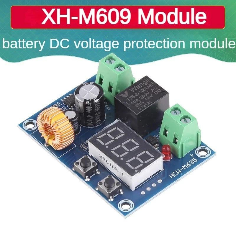 XH-M609 DC 12V-36V LVD Voltage Protection Module Low Voltage Disconnect ...