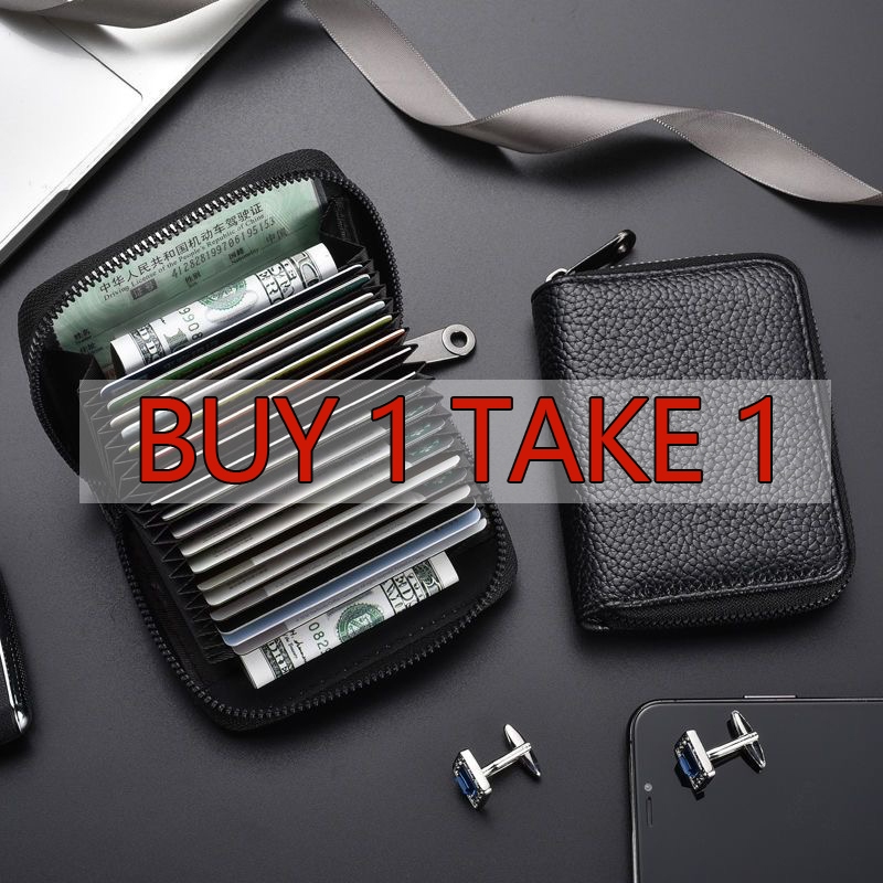 [BUY 1 TAKE 1] Business Card Holder Wallet Credit Card Walletn Large ...