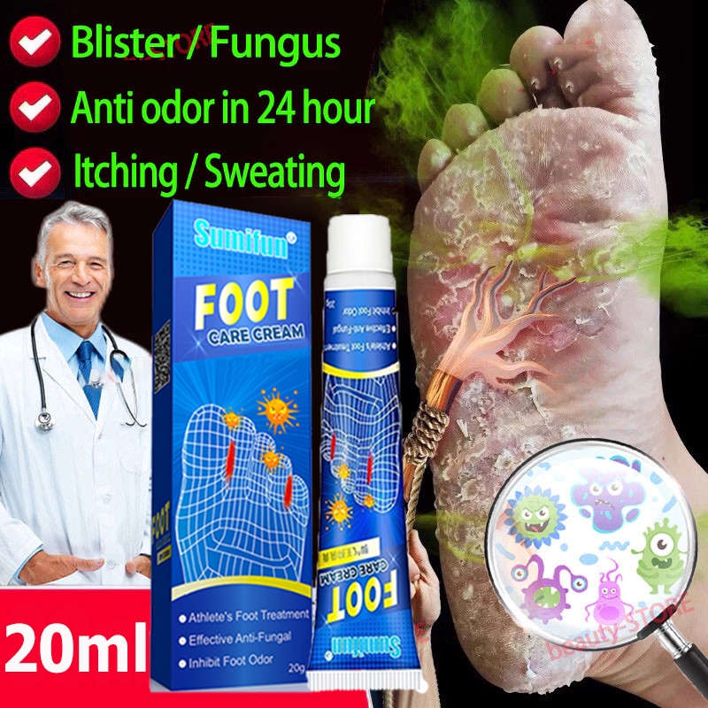 FOOT CARE CREAM athletes foot treatment ringworm and fungal ointment ...