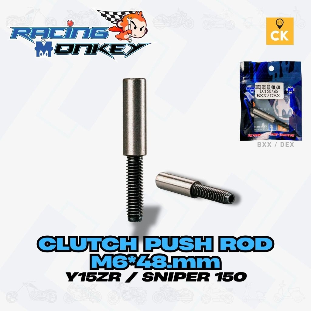 RACING MONKEY PUSH ROD 1 FOR YAMAHA SNIPER 150 V1 V2 | Shopee Philippines