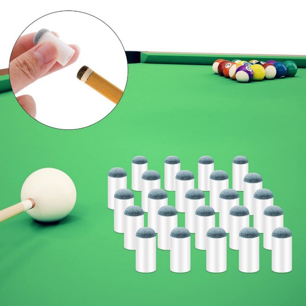 Billiard Pool Cue Tips, Slip on Pool Cue Repair Tips Kit Billiard Pool ...