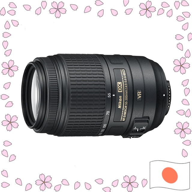 Nikon AF-S DX NIKKOR 55-300mm f/4.5-5.6G ED VR Telephoto Zoom Lens
