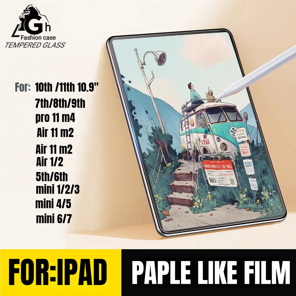 Paper Like Screen Protector Ipad A16 11th 10th Ipad Pro 13 12.9 11 2025 ...