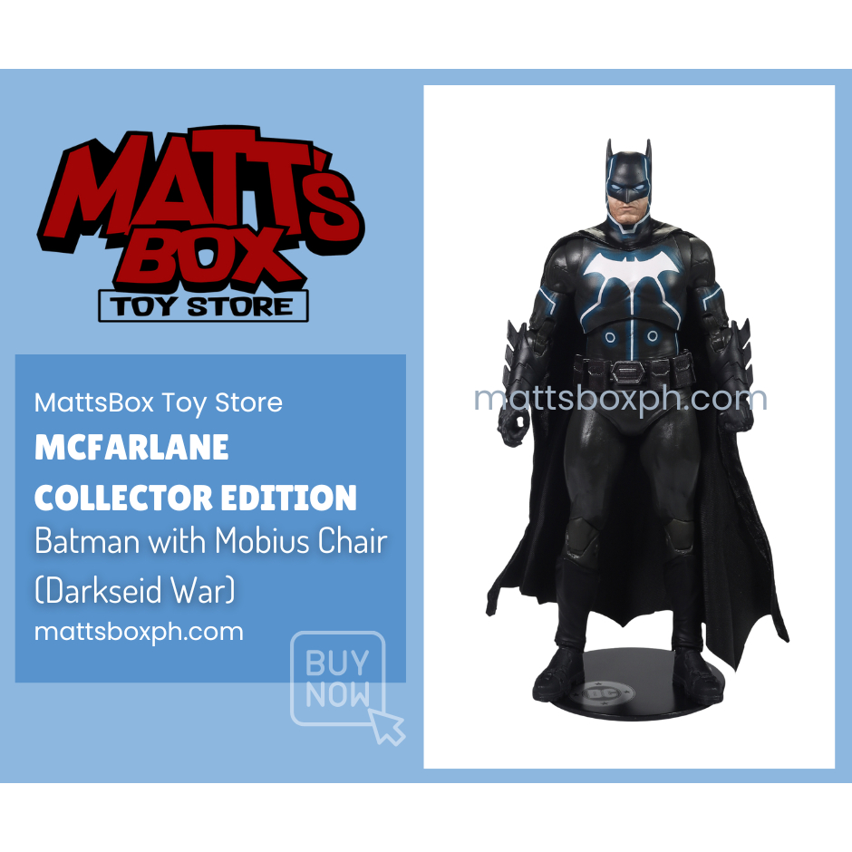 [1125] MCFARLANE DC COLLECTOR EDITION 7IN - #47 BATMAN with MOBIUS ...