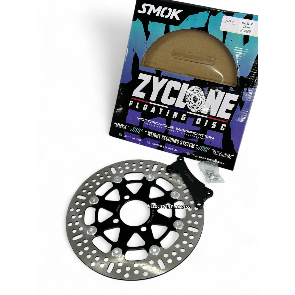 SMOK FLOATING DISC ZYCLONE 260mm 4HOLES FOR CLICK125 & 5HOLES FOR CLICK ...