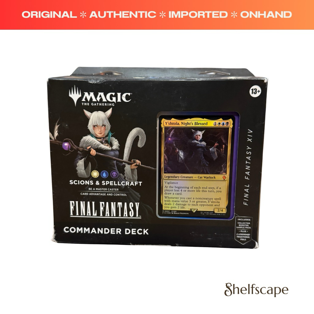 mtg final fantasy scions & spellcraft commander deck MTG: Final Fantasy main image 1