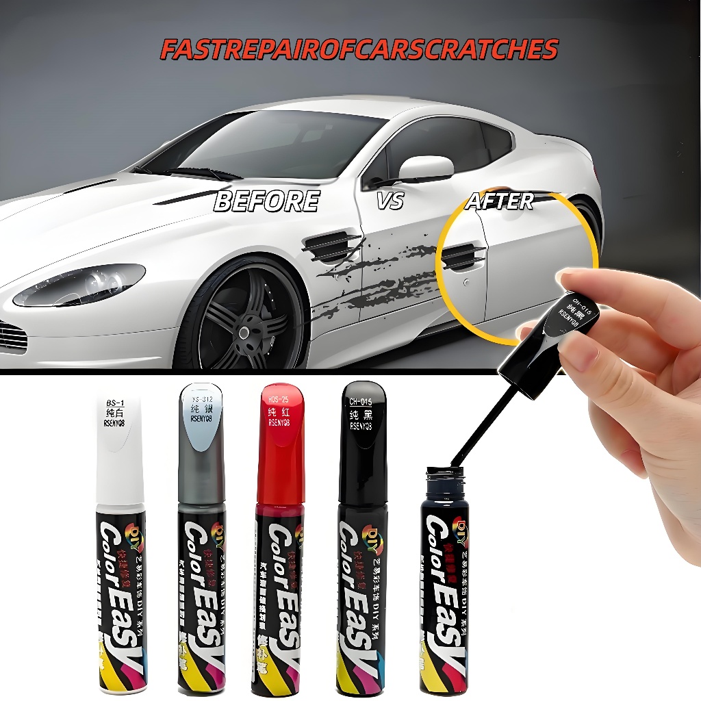 Xtremeauto FIAT 691/A Grigio Fer Paint Touch Up Pen/Brush For Scratch Chip Repair (20ml)