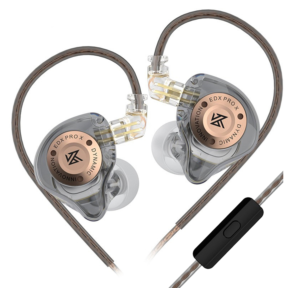 KZ EDX Pro X Dynamic Drivers Earphones Professional high-sensitivity ...