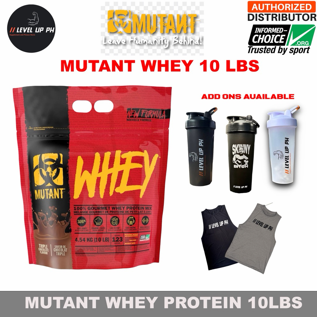 MUTANT WHEY 10LBS WHEY PROTEIN POWDER | Shopee Philippines