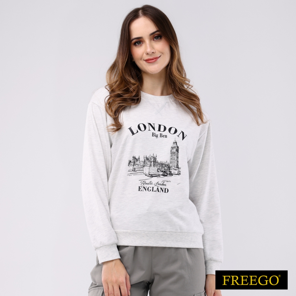 Freego Ladies Pull Over Jacket Long Sleeve APT10-0075 [Jacket] | Shopee ...