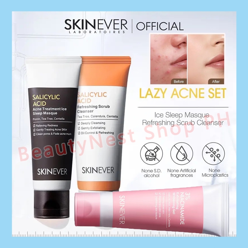 Skinever Salicylic Acid Refreshing Exfoliating Cleanser Oil Control ...