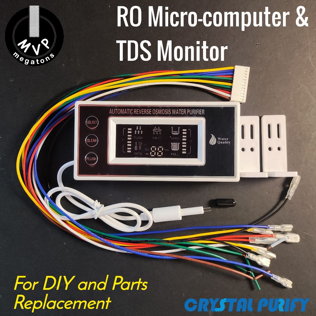 Colorful Reverse Osmosis TDS Micro-Computer Monitor Automatic Water ...