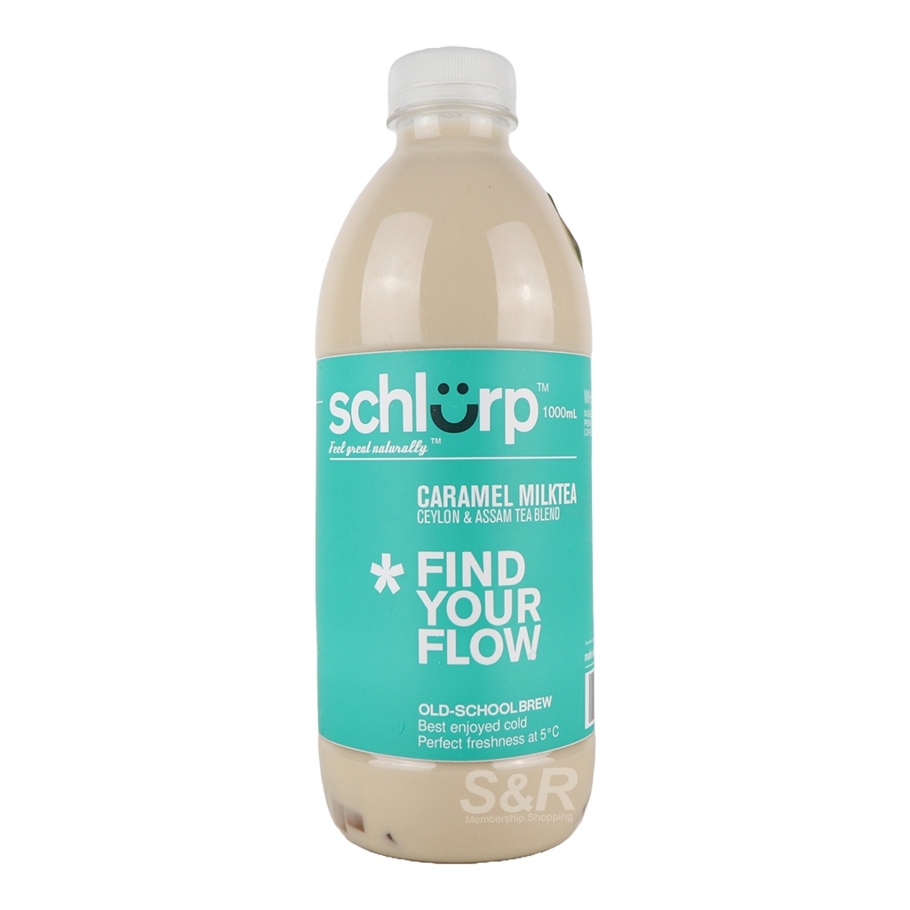 Schlurp Caramel Milktea 1L and other flavors | Shopee Philippines