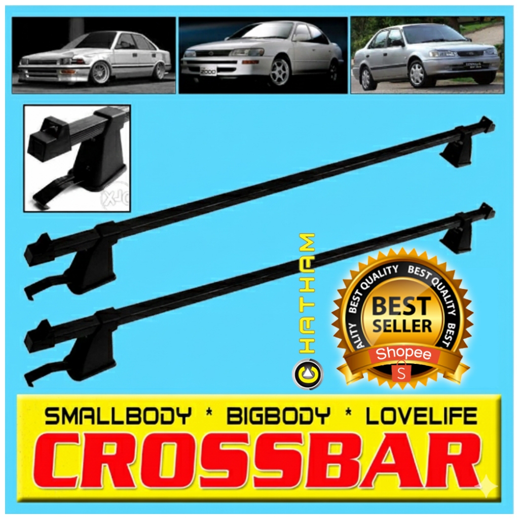 Gutterless Crossbar for Corolla Smallbody Bigbody Lovelife ( BEST ...