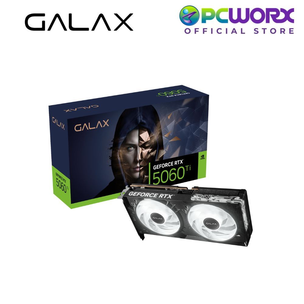 GALAX 56ISN8MDCPCT RTX5060Ti 1-Click OC 8GB GDDR7 GPU BLACK | Shopee ...