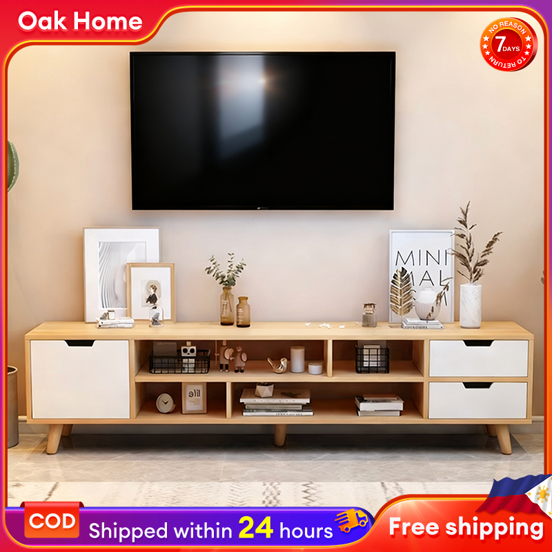 TV Rack Cabinet Furniture 120/140/160CM Solid Wood TV Rack Modern ...