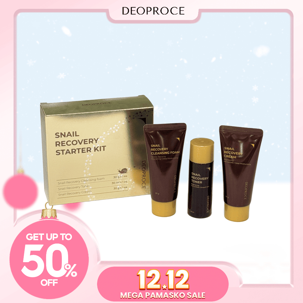 Deoproce Snail Recovery Starter Kit | Shopee Philippines