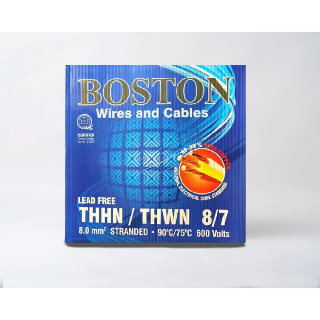 Boston THHN/THWN 14/7 2.0mm², 12/7 3.5 mm², 10/7 5.5 mm² Stranded Wire ...