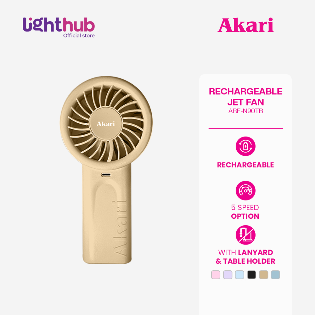 Shop akari rechargeable fan for Sale on Shopee Philippines