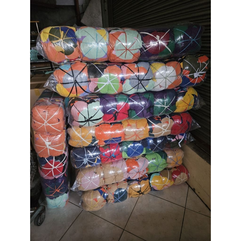 Round Rags Multi Purpose 100 PCS /BILOG NA BASAHAN (COLORED AND WHITE ...