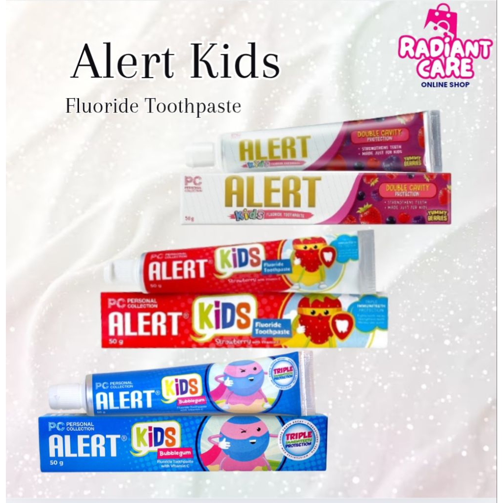 ALERT KIDS FLUORIDE TOOTHPASTE | Shopee Philippines