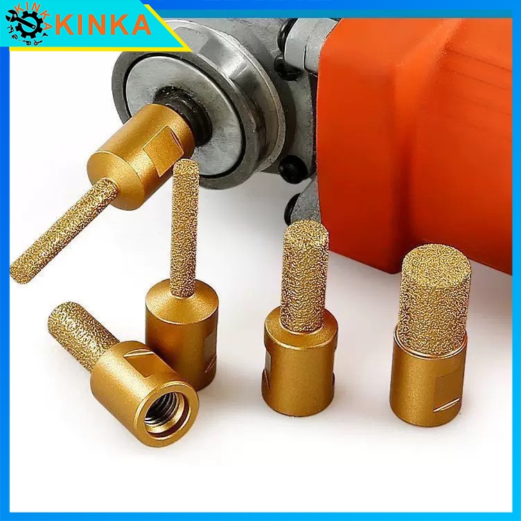 3Pcs M10 Thread Brazed Diamond Finger Bit Milling Cutting Diamond For ...