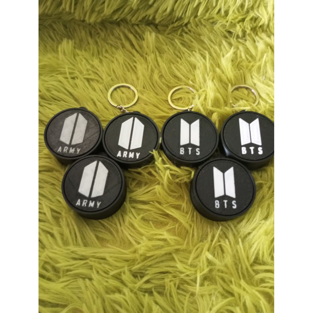 BTS ARMY LOGO FIDGET CLICKER KEYCHAINS GIFT AND SOUVENIRS ITEM | Shopee ...