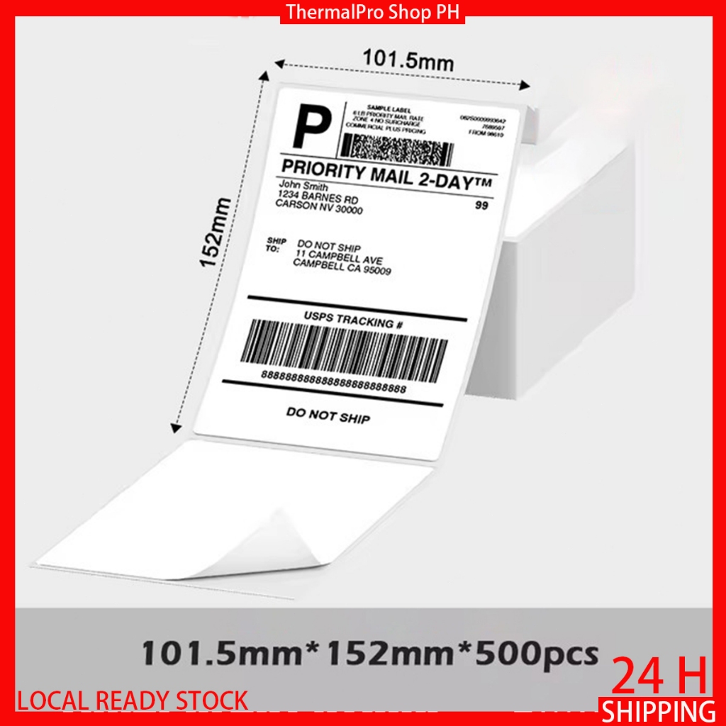A6 Waybill Sticker 100*150 Fold 500pcs-Officom Label Paper Sticker ...
