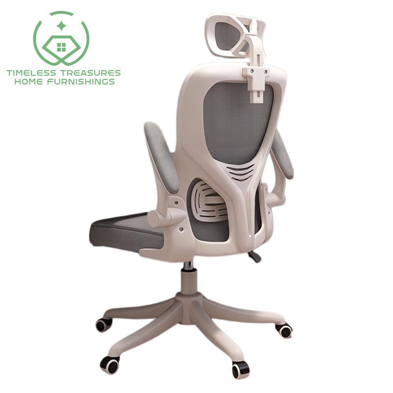 Breathable Mesh Fabric Soft Sponge Cushion Office Chair Adjustable ...