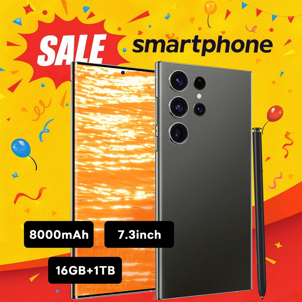 New S25 Ultra 5G Cellphone 16GB+512GB Full Screen Dual Sim 5000mAh ...