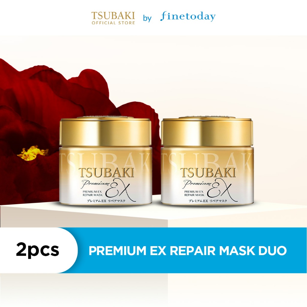 TSUBAKI Premium Premium Ex Repair Mask Duo | Shopee Philippines