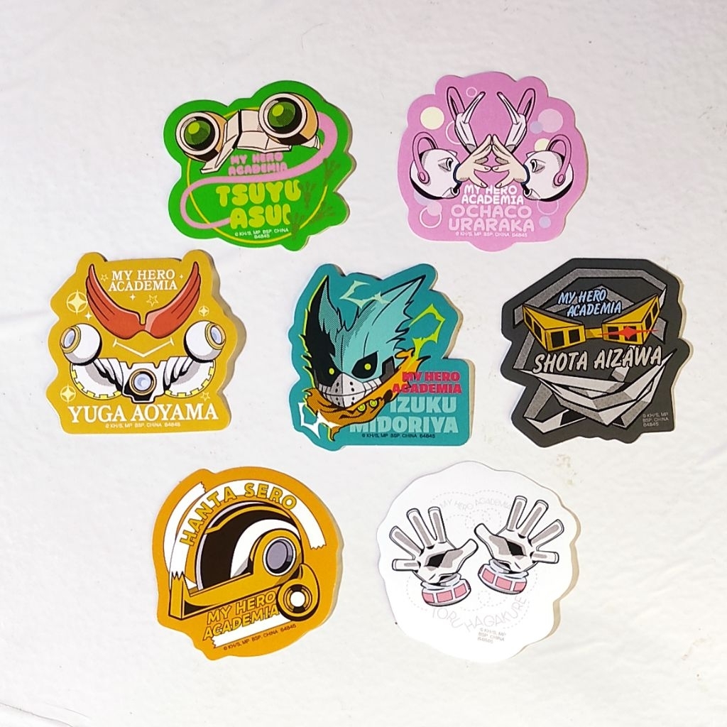 My Hero Academia ~ Stickers Merch (assorted) | Shopee Philippines