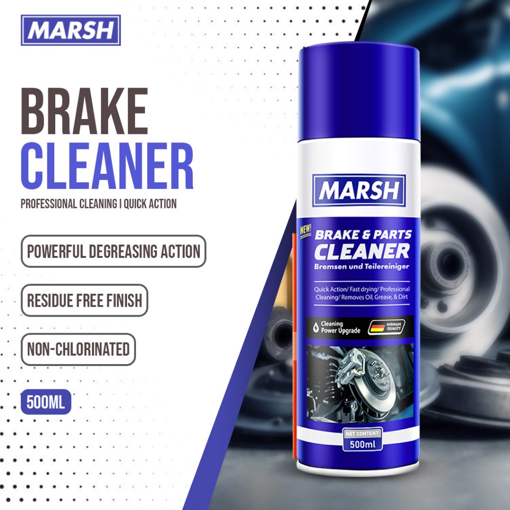 Marsh Brake Cleaner Spray Quick Dry Degreaser for Car Motorcycle 500ml ...