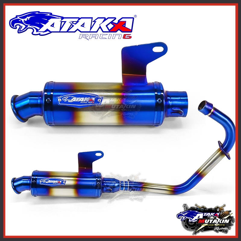 ATAKA Racing 35MM/51MM Exhaust Pipe Full System Muffler Elbow TMX 125 ...