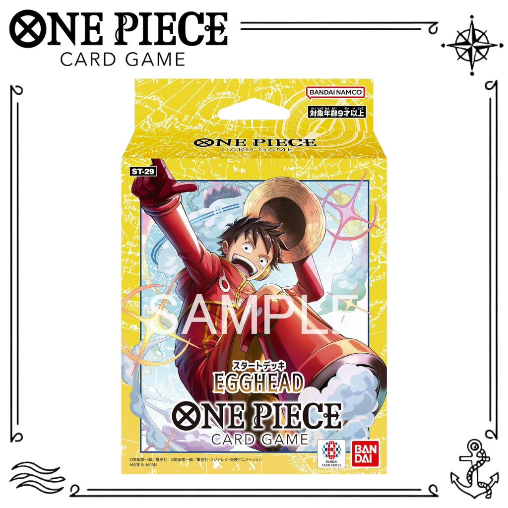 BANDAI ONE PIECE Card Game Starter Deck EGGHEAD [ST-29] | Shopee Philippines