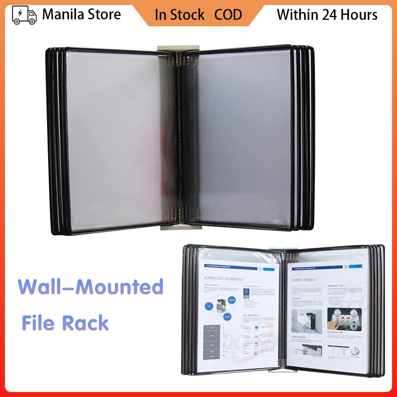 10 Pages Organize A4 Documents With This Wall-Mounted File Rack For ...