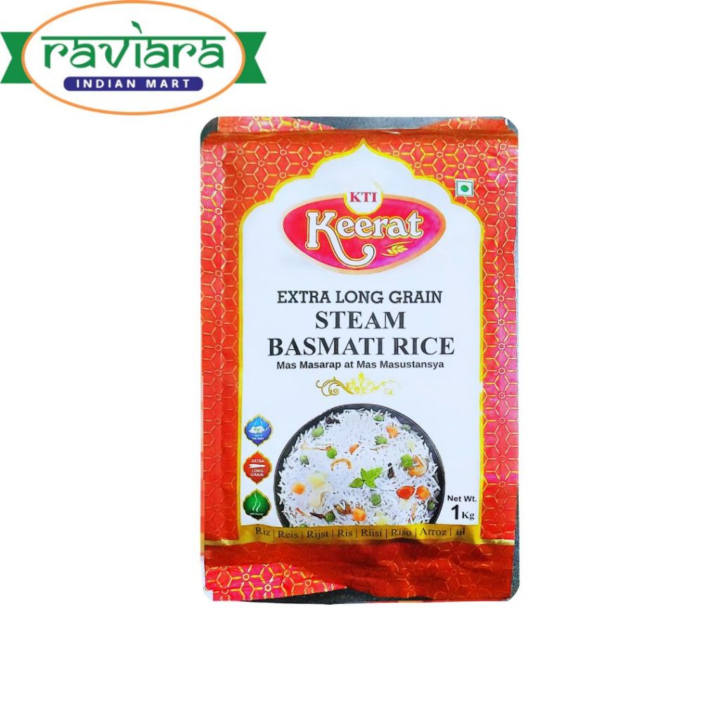 Keerat 1kg Basmati Rice Long Grain From India | Shopee Philippines