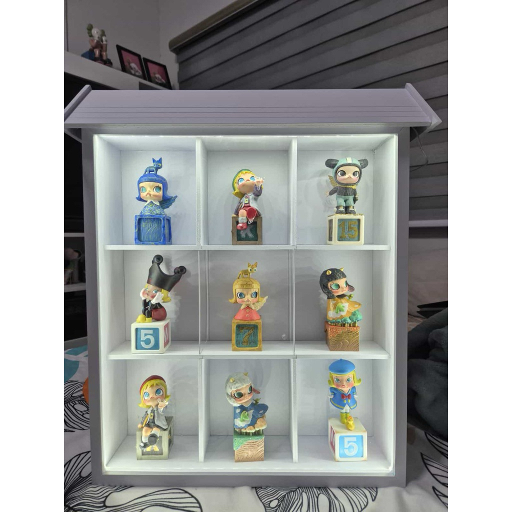 Popmart display case fit to any figures 4.5 inches tall. | Shopee ...